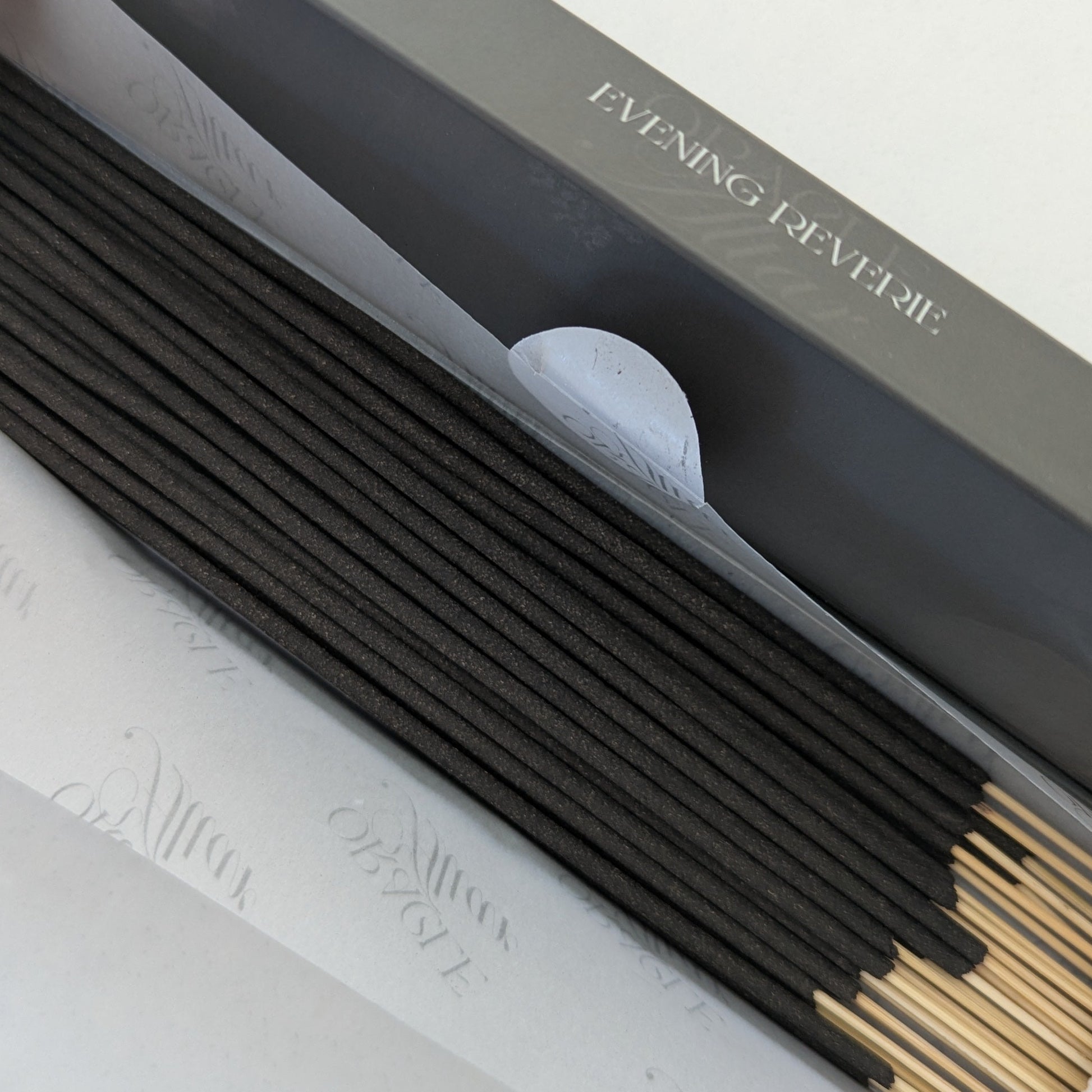 incense sticks open box