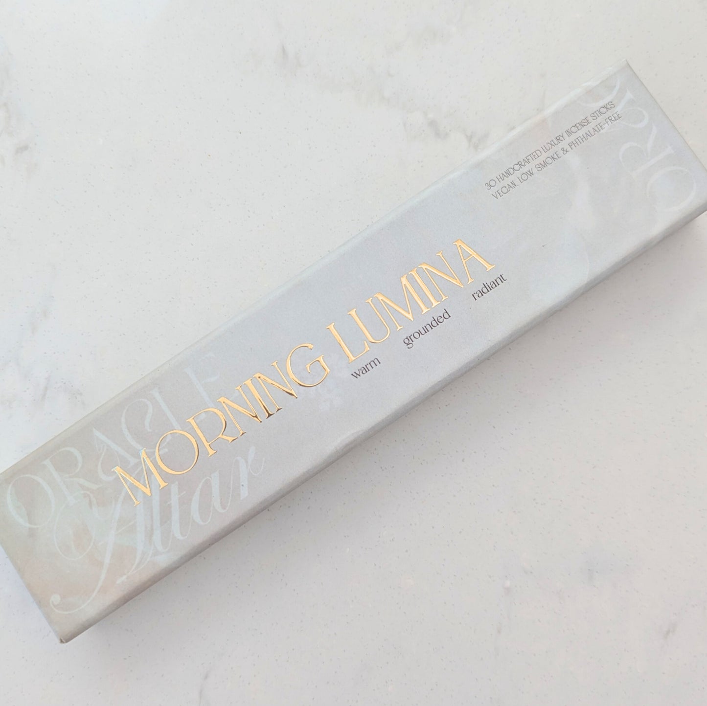 PRE-ORDER MORNING LUMINA INCENSE NZ (Phthalate-Free, Low Smoke, Vegan & Fair Trade)